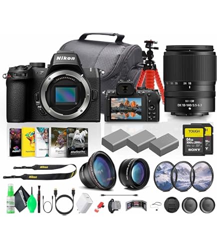 Amazon.com : Nikon Z50 II Mirrorless Camera with Z DX 18-140mm f