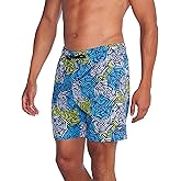 Speedo Mens Swim Trunk Mid Length Redondo Printed