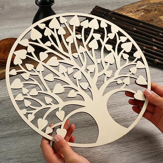 Amazon.com: Simurg 11.5" Celtic Tree of Life Wall Decor Wooden Tree of
