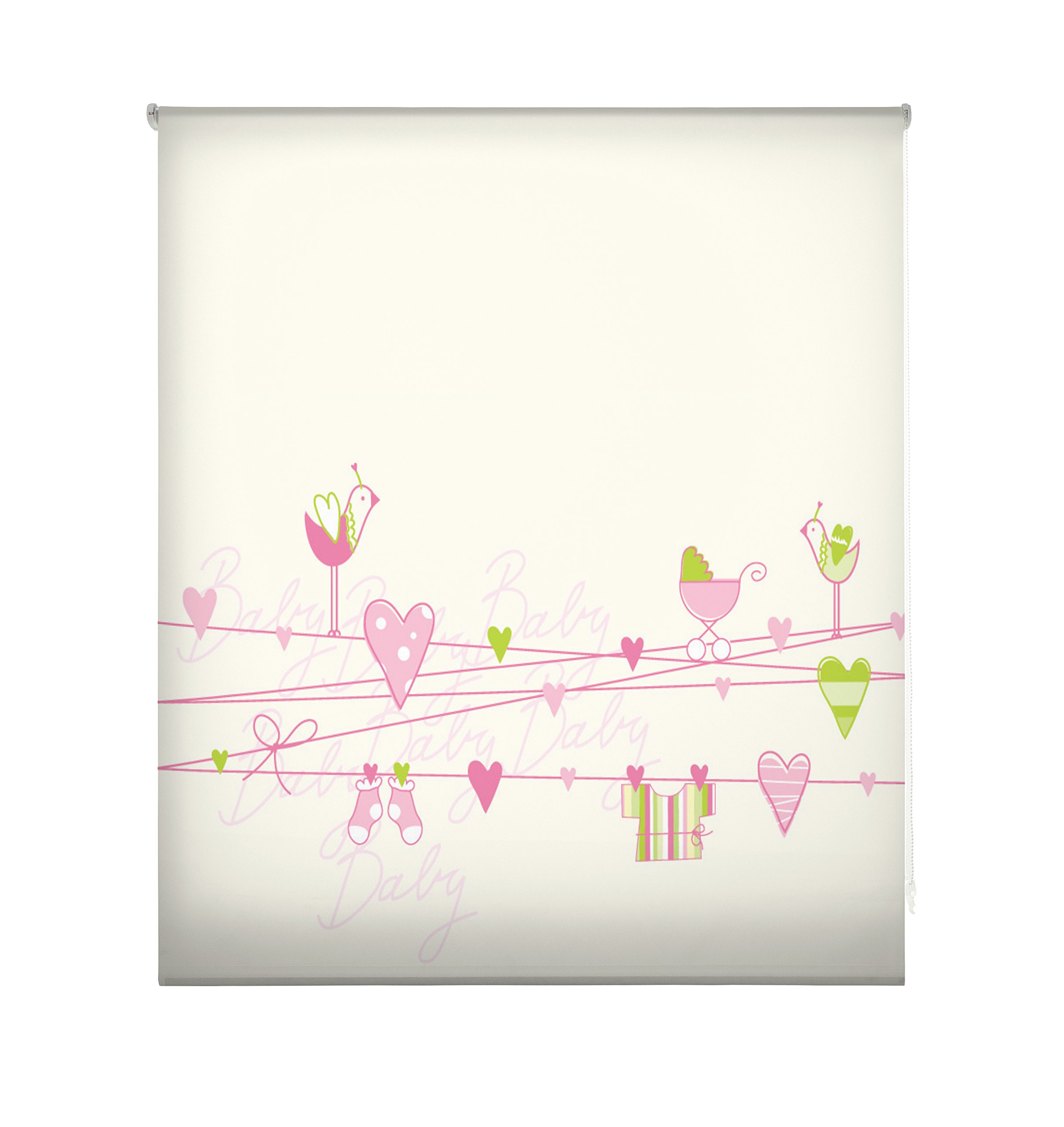 Blindecor W-I-27276 – Translucent Roller Blind, Digital Print, 130 x 180 cm, Multi-Coloured