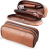 Scotte PU Leather Tobacco Smoking Wood Pipe Pouch