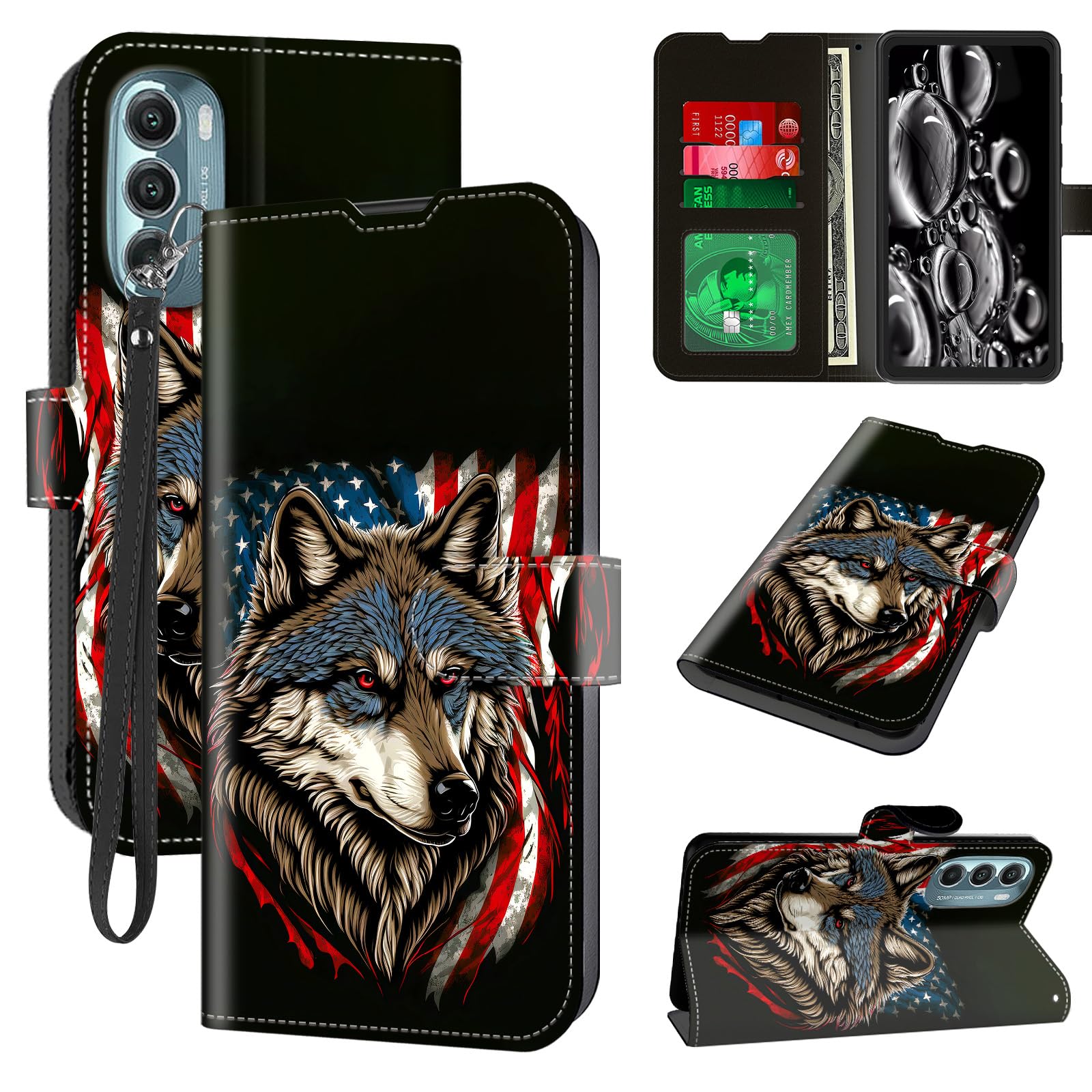 ACWDMKH for Moto G Stylus 5G 2022 Case Wallet with