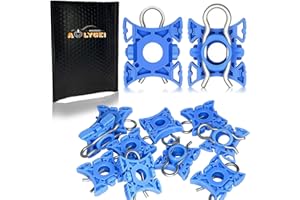 AOLYGEI E1 10PCS Window Regulators Sliding Pivot Jaw with Clips Replacement for 3509416