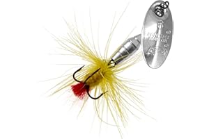 Panther Martin PMF Deluxe Dressed Fly Barrel Body Spinner Fishing Lure Catches Trout, Walleye, Perch, Crappie, Pickerel, Bream, Dolly Varden & More