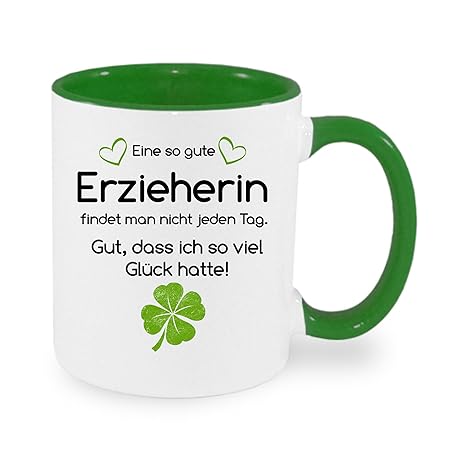 Creativ Deluxe Gute Erzieherin Findet Man Nicht Kaffeetasse Mit Motiv Bedruckte Tasse Mit Sprüchen Oder Bildern Auch Individuelle Gestaltung