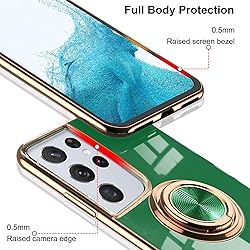 Aitipy for Samsung Galaxy S21 Ultra Case with 1