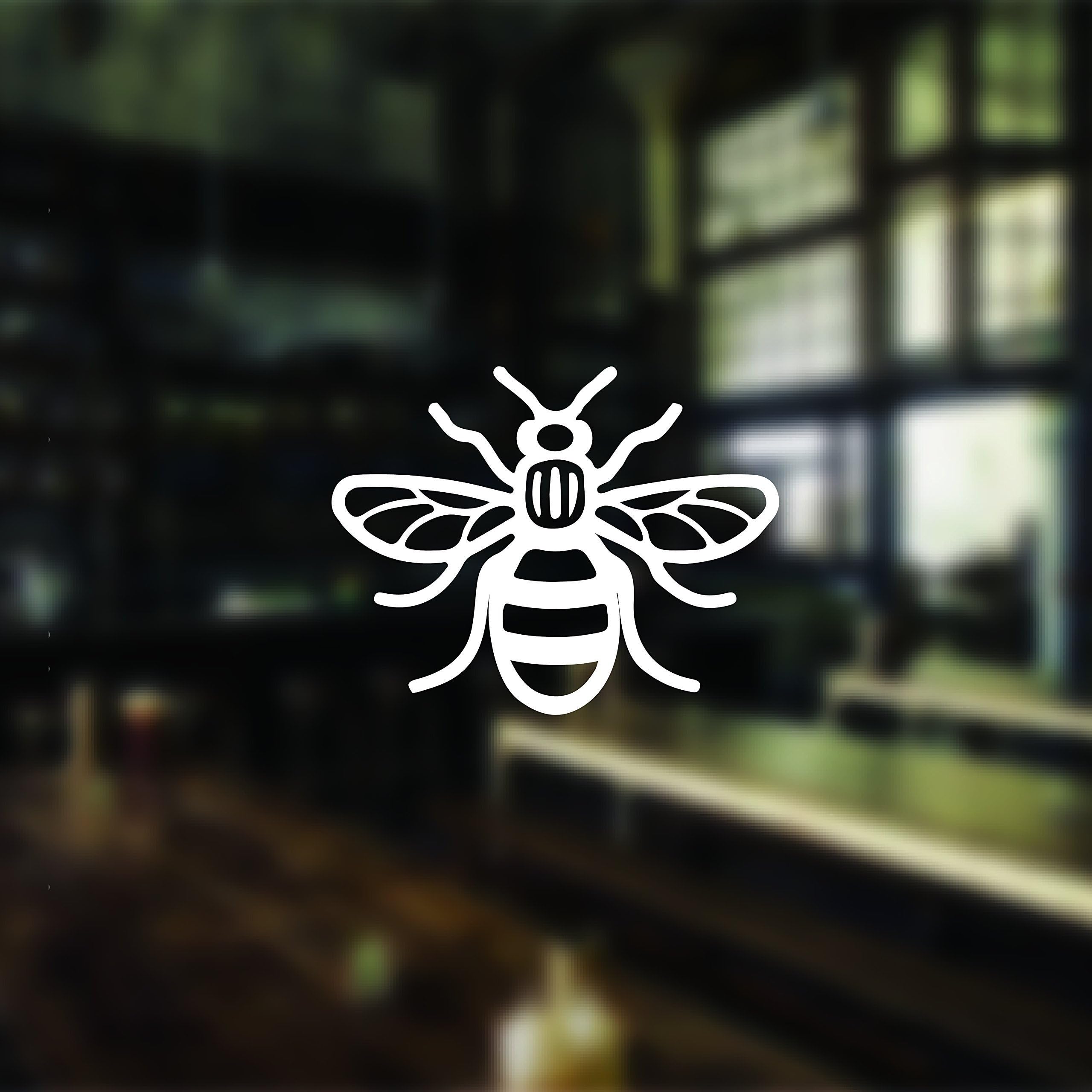 Set of 22 Small Manchester Bee Stickers - Perfect Decorating Stickers