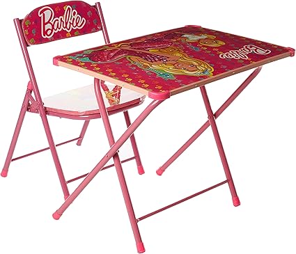 Barbie Large Table and Chair for Kids