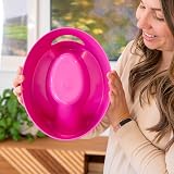 Toddler Essentials Easy Pour Potty Dark Pink Portable Potty Training Toilet view 6