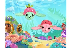 ZICALSO Crochet Kit for Beginners,Beginner Crochet Kit with Step-by-Step Video Tutorials,Crochet Animal Kit,Beginner Crochet Kit for Adults Kids,Learn to Crochet Kit Beginners,Amigurumi Crochet Kit