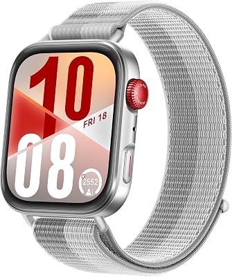 WATCH FIT 4 Smartwatch, 100 Modalità di Allenamento, Ultra-sottile, Fitness Tracker, iOS & Android, Cassa in Alluminio, Batteria fino a 10 Giorni, 1.82”Display AMOLED, GPS, 30 mesi di Garanzia