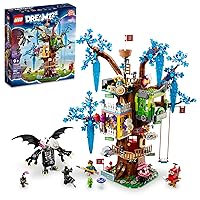 LEGO DREAMZzz Fantastical Tree House 71461 Features 3 Detailed Rooms, Building Toy for Kids Ages 9+ with Big Imaginations, Includes Mrs. Castillo, Izzie, Mateo and The Night Hunter Minifigures LEGO DREAMZzz Fantastical Tree House 71461 Features 3 Detailed Rooms, Building Toy for Kids Ages 9+ with Big Imaginations, Includes Mrs. Castillo, Izzie, Mateo and The Night Hunter Minifigures