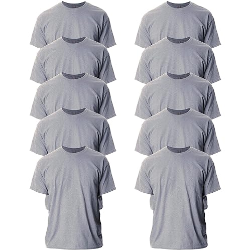 GILDAN Men's, Ultra Cotton T-Shirt, Style G2000, Sport Grey, XL