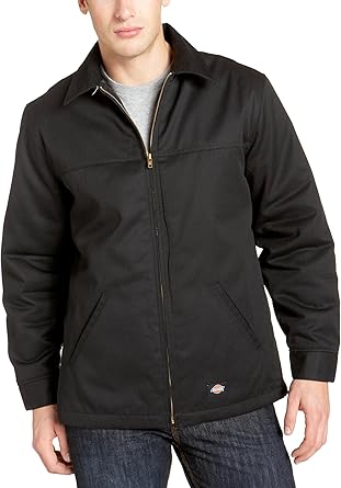 Amazon Com Dickies Men S Hip Length Twill Jacket Windbreaker