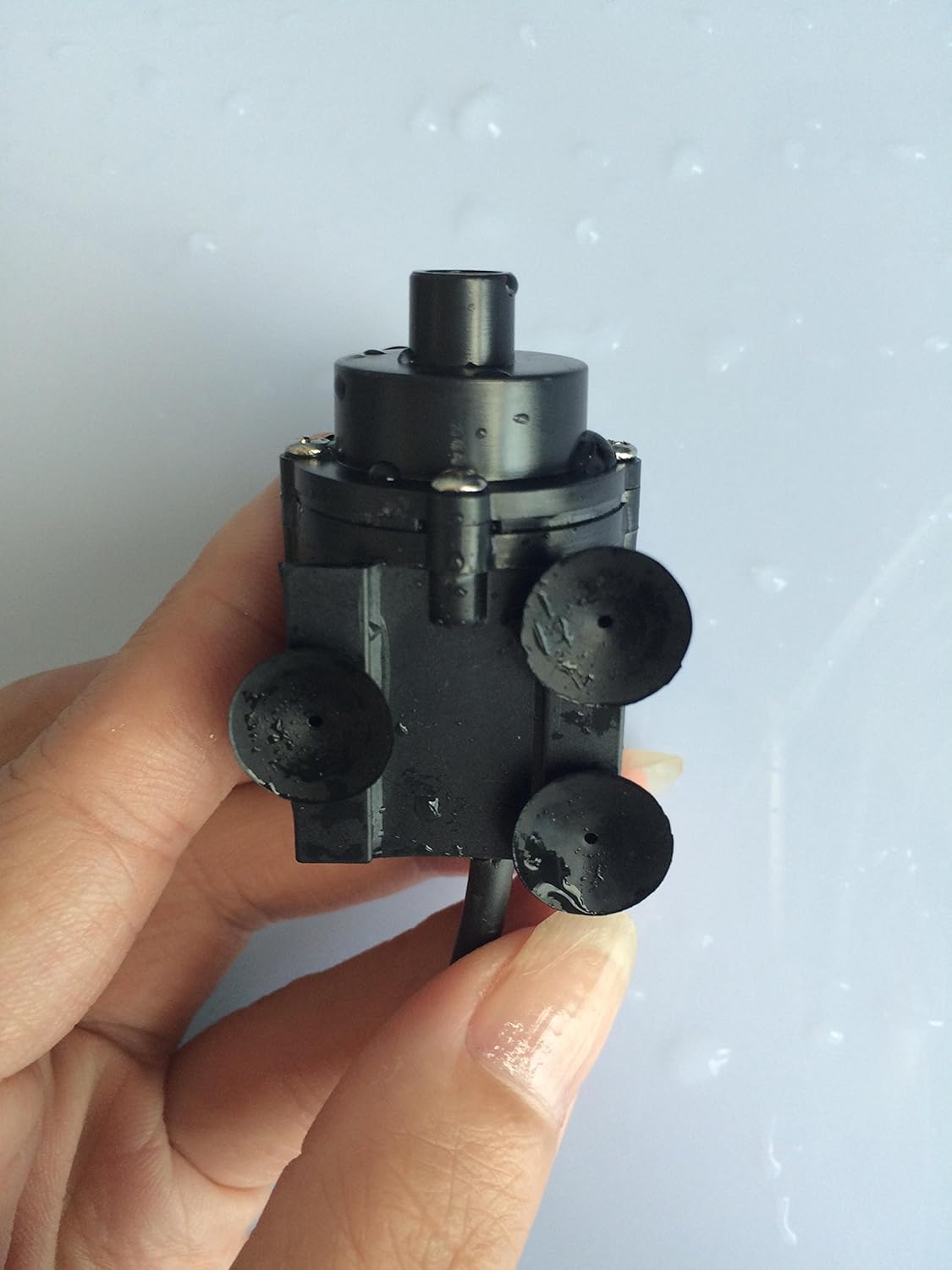 Shysky Tech Mini 6V-12V DC Brushless Small Water Pump Submersible Motor Pump 1.8M 230L/H : Garden & Outdoor