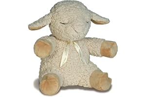 Cloud B Sleep Sheep Plush Sound Machine with Four Soothing Sounds, Natural
