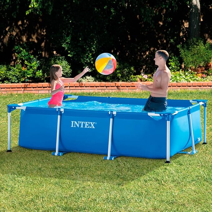Intex Piscine Metal Frame Junior Rectangulaire 220 X 150 X 060 M
