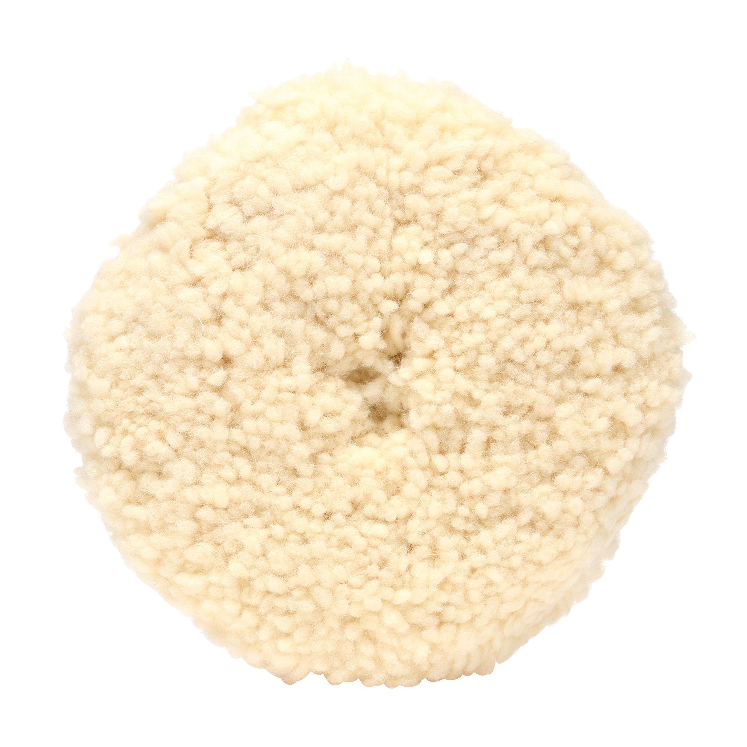 Photo 1 of 3M Wool Compounding Pad, 9 in, 05703, White, Doublesided, For Auto Body Compounding and Buffing Appplicatios, 1 Pad