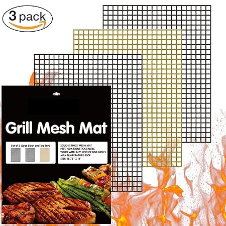 Barbacoa Matte Barbacoa para Mesh Net nevera Rack Acero Inoxidable ...
