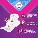 Bodyform Cour-V Ultra Night Sanitary Towels Wings 10597 8s Pack of 4 view 4