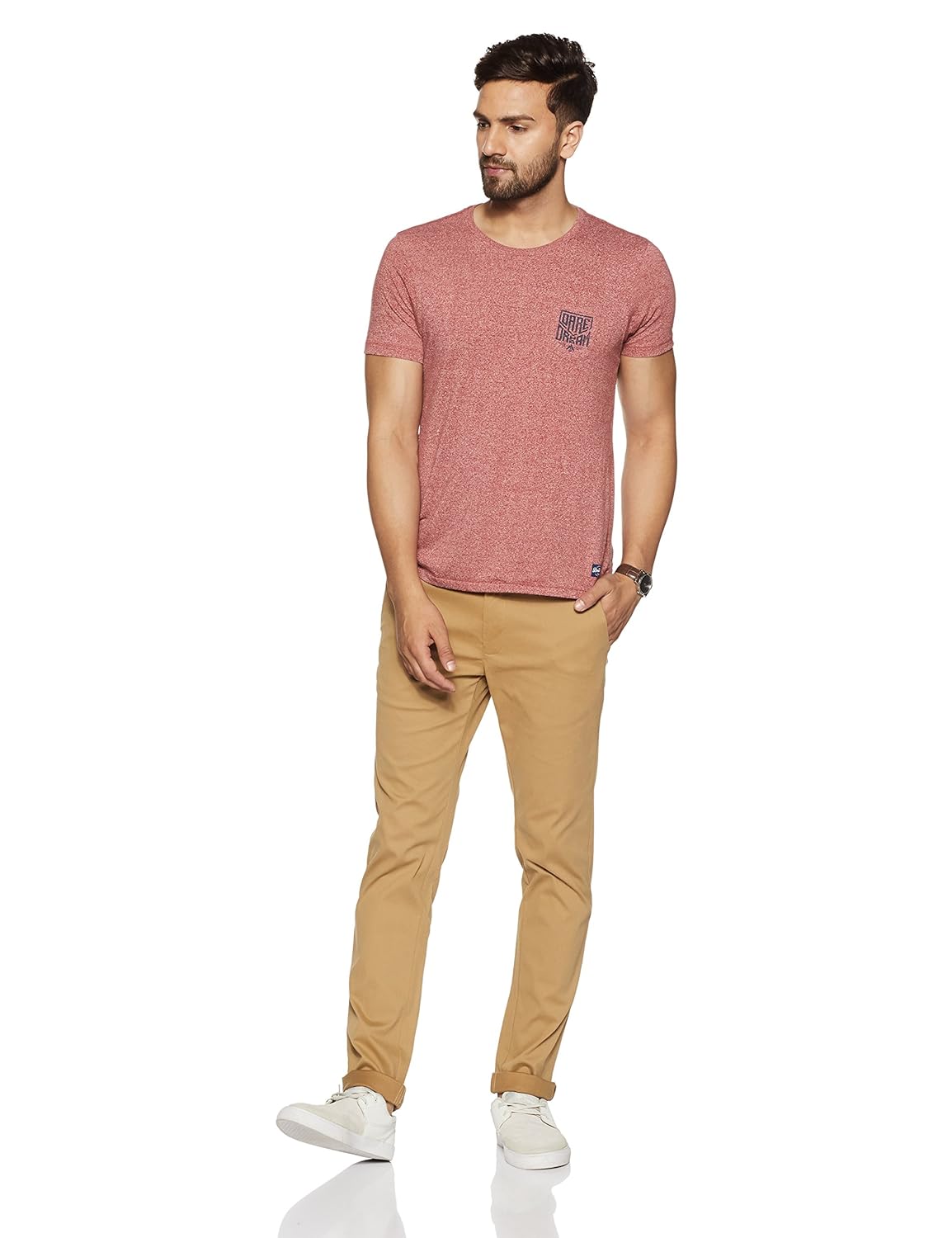 blackberrys men's slim fit casual trousers