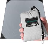 Odoland Hiking Blanket 180 x 160 cm Waterproof Ground Sheet For 2-4