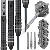 Unicorn Noir Gary Anderson Phase 6 Steel Tip Darts - 23gm