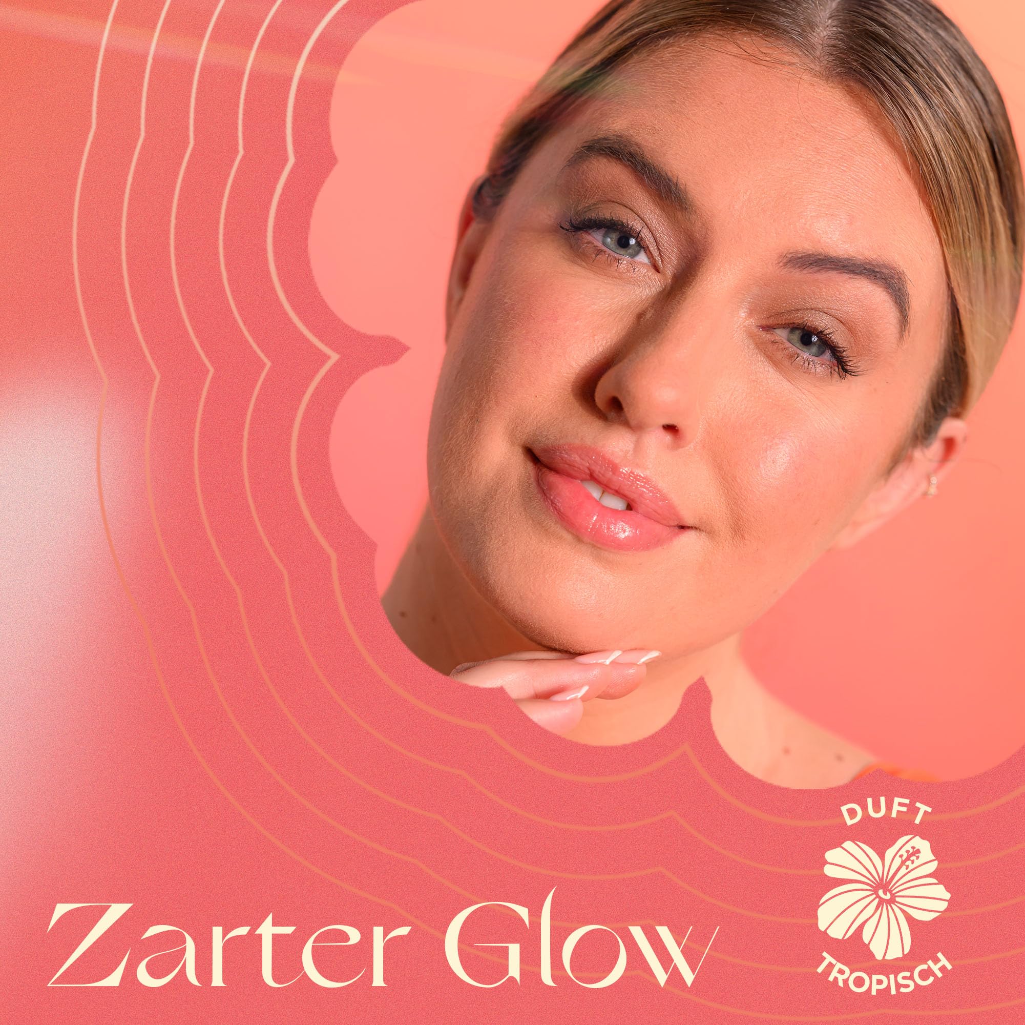 Hawaiian Tropic | Glowing Protection Sunscreen, Schützende Sonnenlotion LSF 30 UVA + UVB Schutz, 180 ml, tropischer Duft, mit Sheabutter, wasserfest, vegan 5