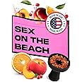 tricase Shisha Hookah Flavors Nicotine Free Sex On The Beach - 3.5 ounce - 100g Mix of Peach Flavor, Orange Shisha, Cranberry, Hookah Vodka Flavor - Herbal Hookah Tobacco & Nicotine Free (Pack of 1)