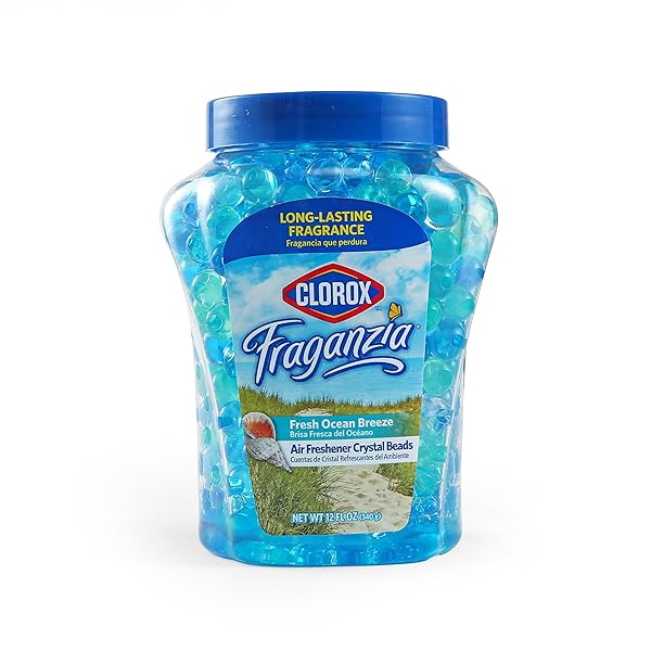 CLOROX FRAGANZIA CRYSTAL BEADS AIR FRESHENER, LONG LASTING...