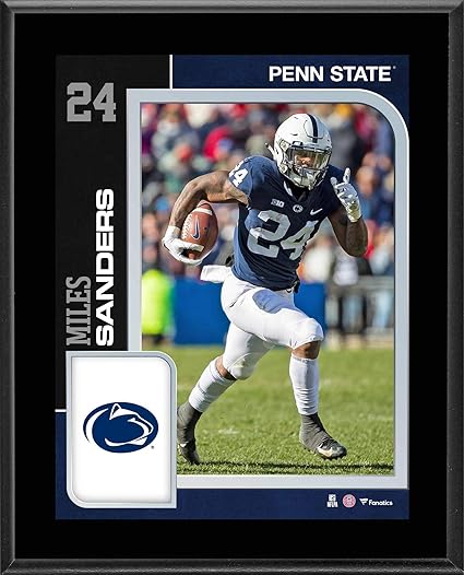 miles sanders penn state jersey