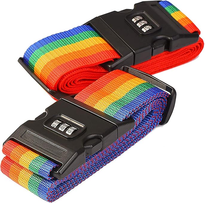 lockable luggage straps uk