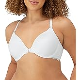 Maidenform Womens Racerback Bra with Shaping & Support, One Fab Fit Underwire Bras for Women, Lightly Lined, Front Close