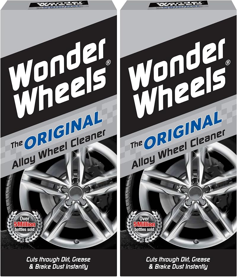 Wonder Wheels Cleaning Kit 500ml Pack of 2 Brand New Wheel Cleaner