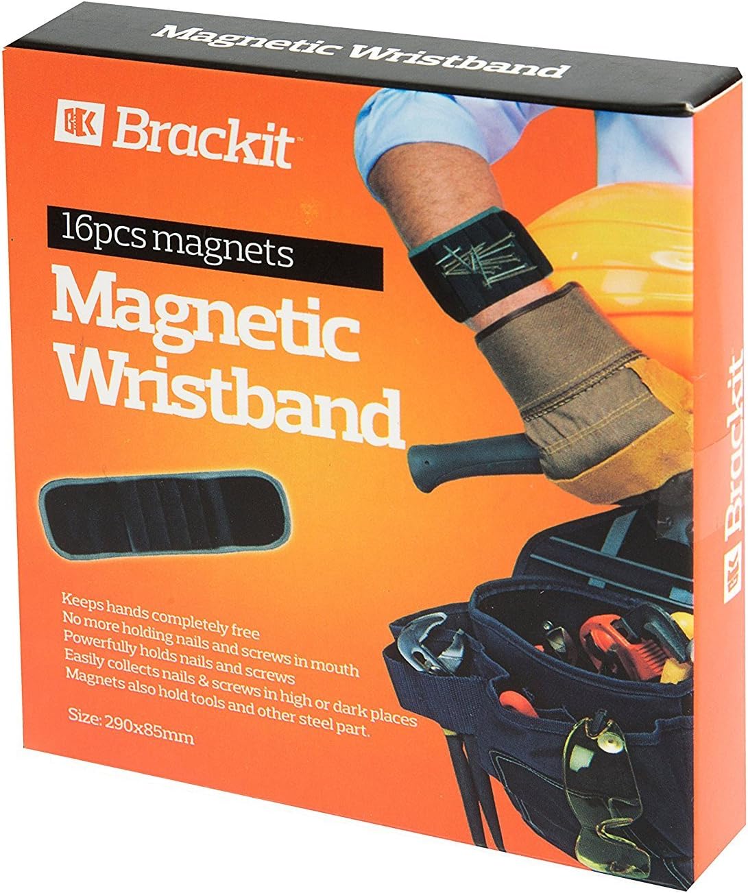 Brackit Wristband Tool Adjustable Tool Wrist Bands for Screws