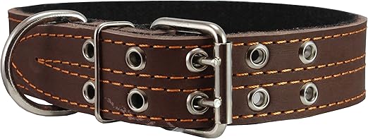 thick leather dog collars