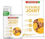 Vetzyme Flexible Joint Supplements for Dogs 30 Tablets Hip Joint Care view 1