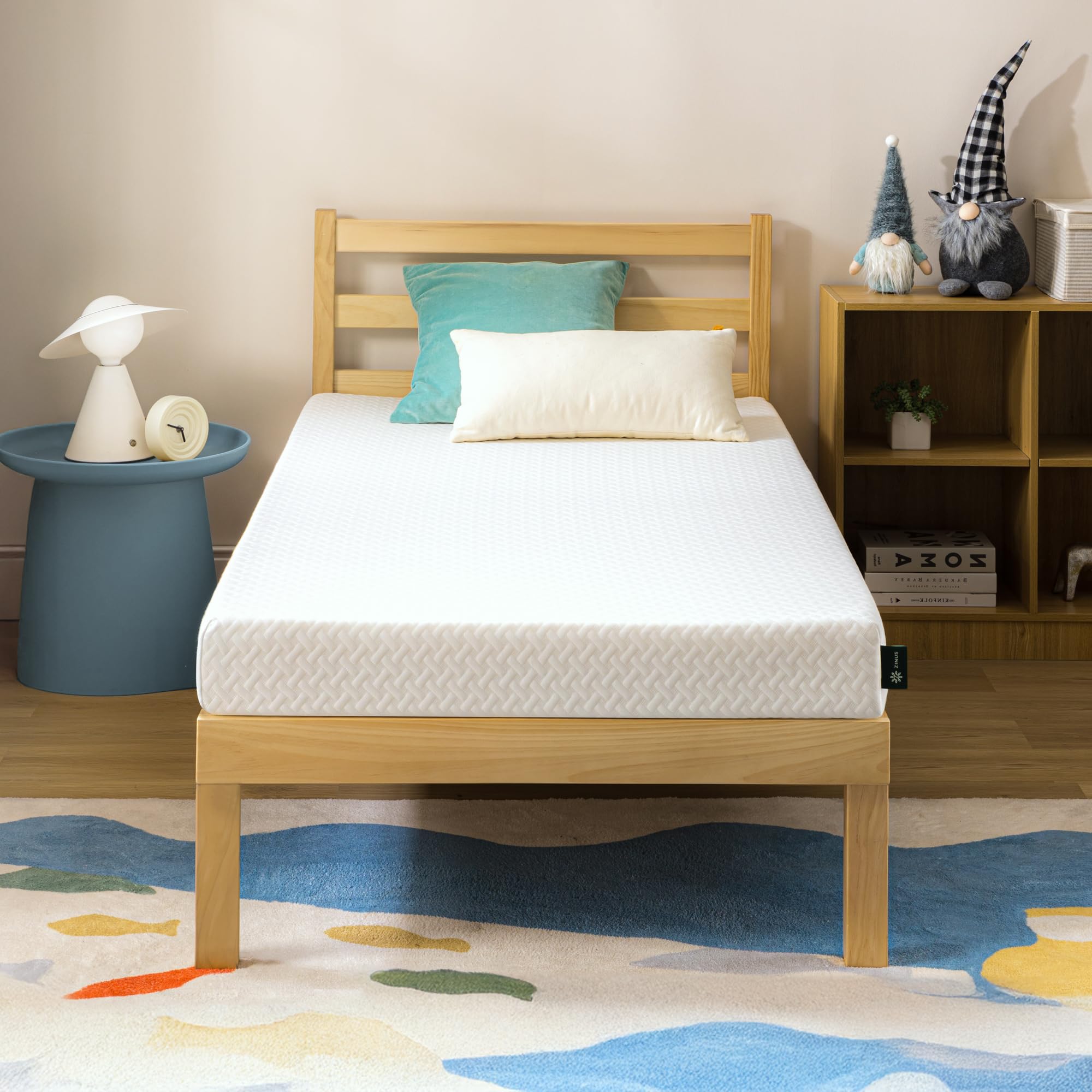 Zinus 8 Inch King Cooling Essential Foam Mattress, Affordable Quality, Certified Safe Materials