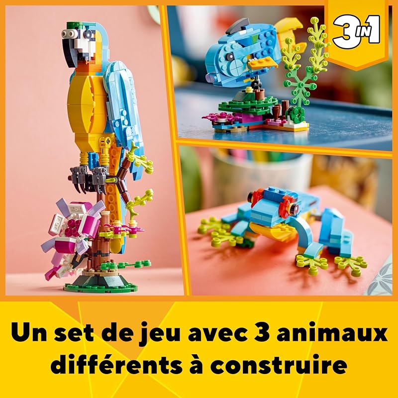 Creator 3-en-1 Le Perroquet Exotique 31136