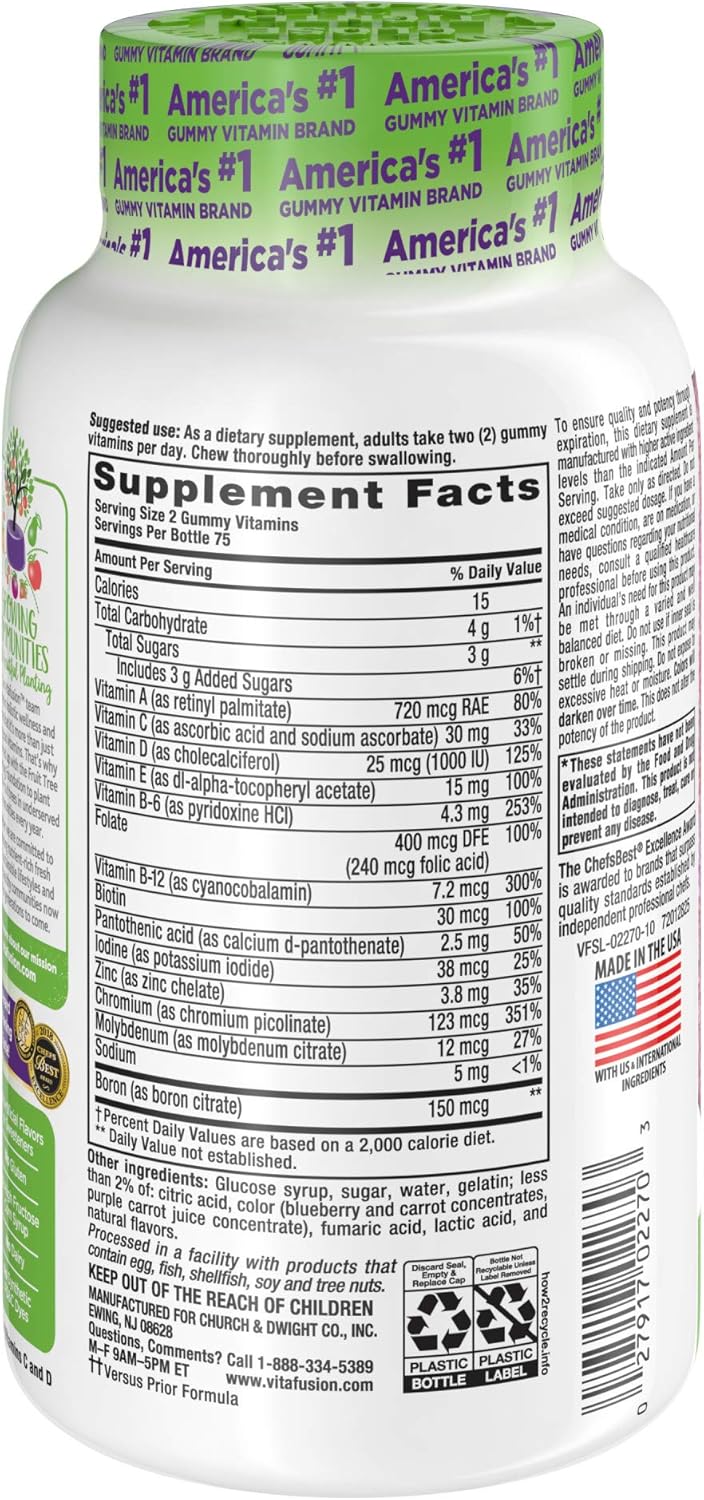 Vitafusion Mens Gummy Vitamins: Health & Personal Care