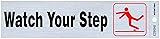 Hillman 845623 Watch Your Step self-Adhesive