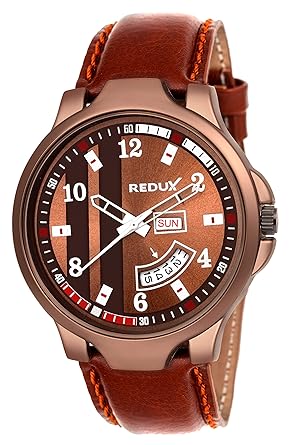 Redux Analogue Brown Dial Mens & Boys Watch RWS0221S