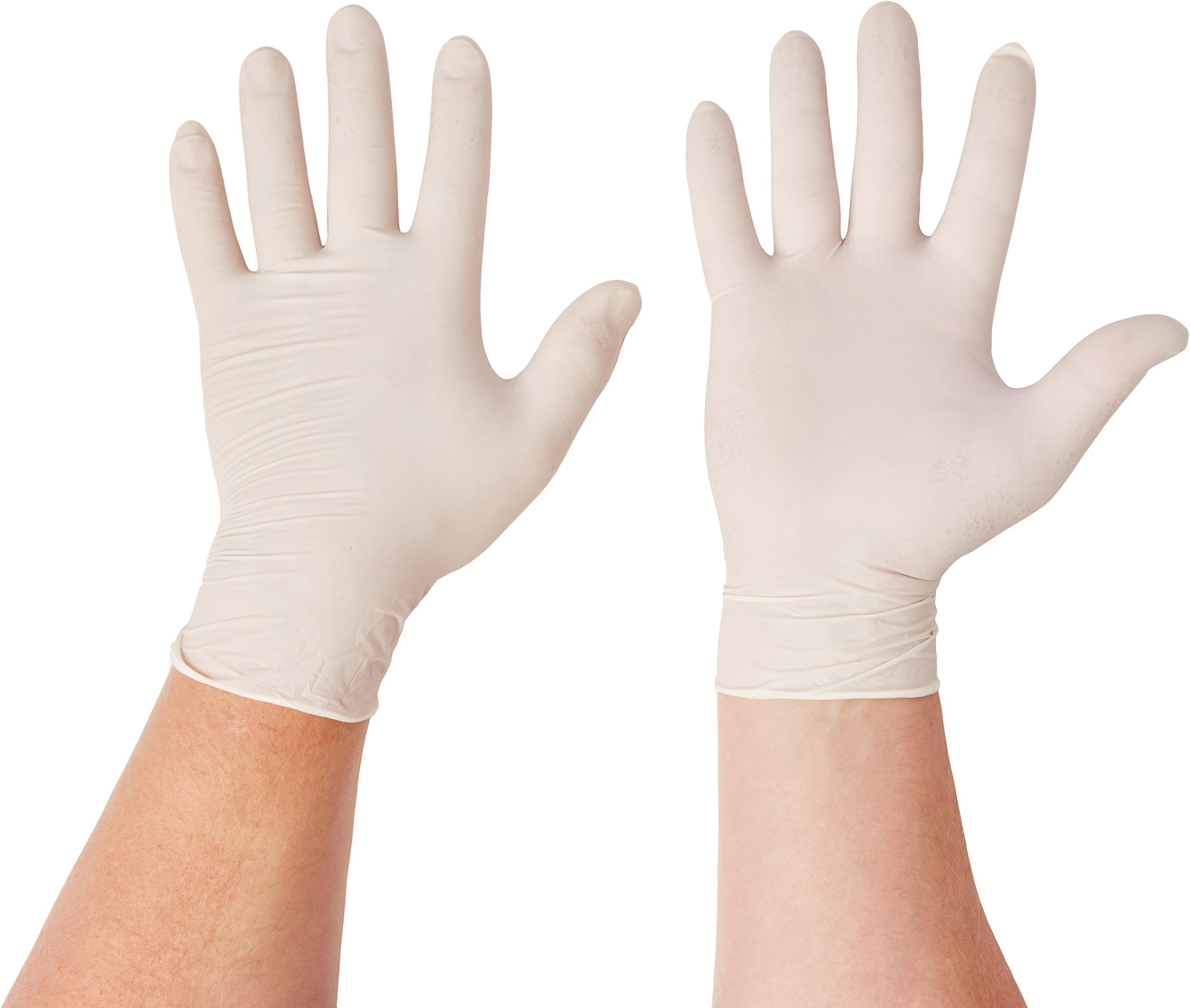 Handsafe GN03 Powdered Latex Disposable Examination Gloves - Pack of 100 (Medium)