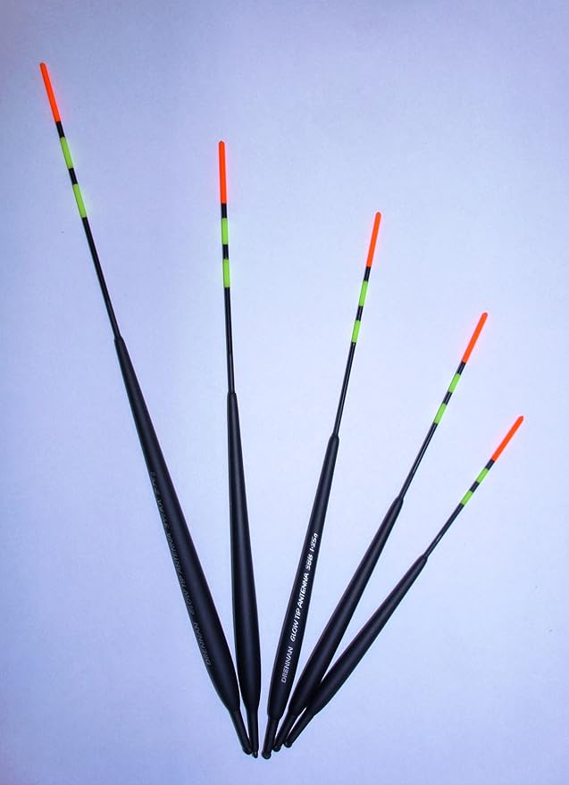 Glo Tip Set of 5 Drennan Stillwater Blue Antenna Fishing Floats Amazon