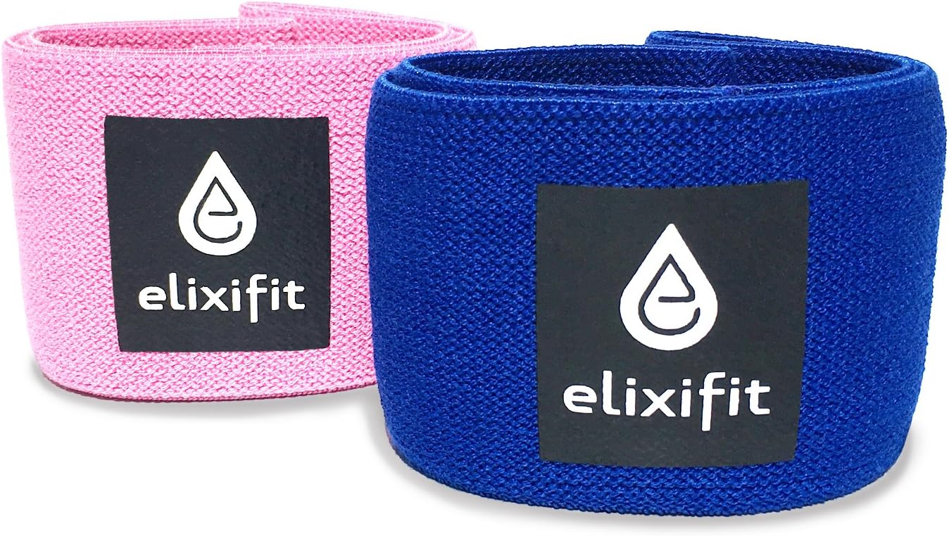 Premium Glute Resistance Band - Hip Warm Up Activation Circle - Weightlifting Crossfit Injury Rehabilitation - Includes Glute Training Ebook - Prevents Knee and Back Pain - Suitable for Men and Women
