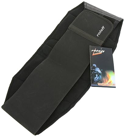 Roleff Racewear Nierengurt, Schwarz, Größe XXXL