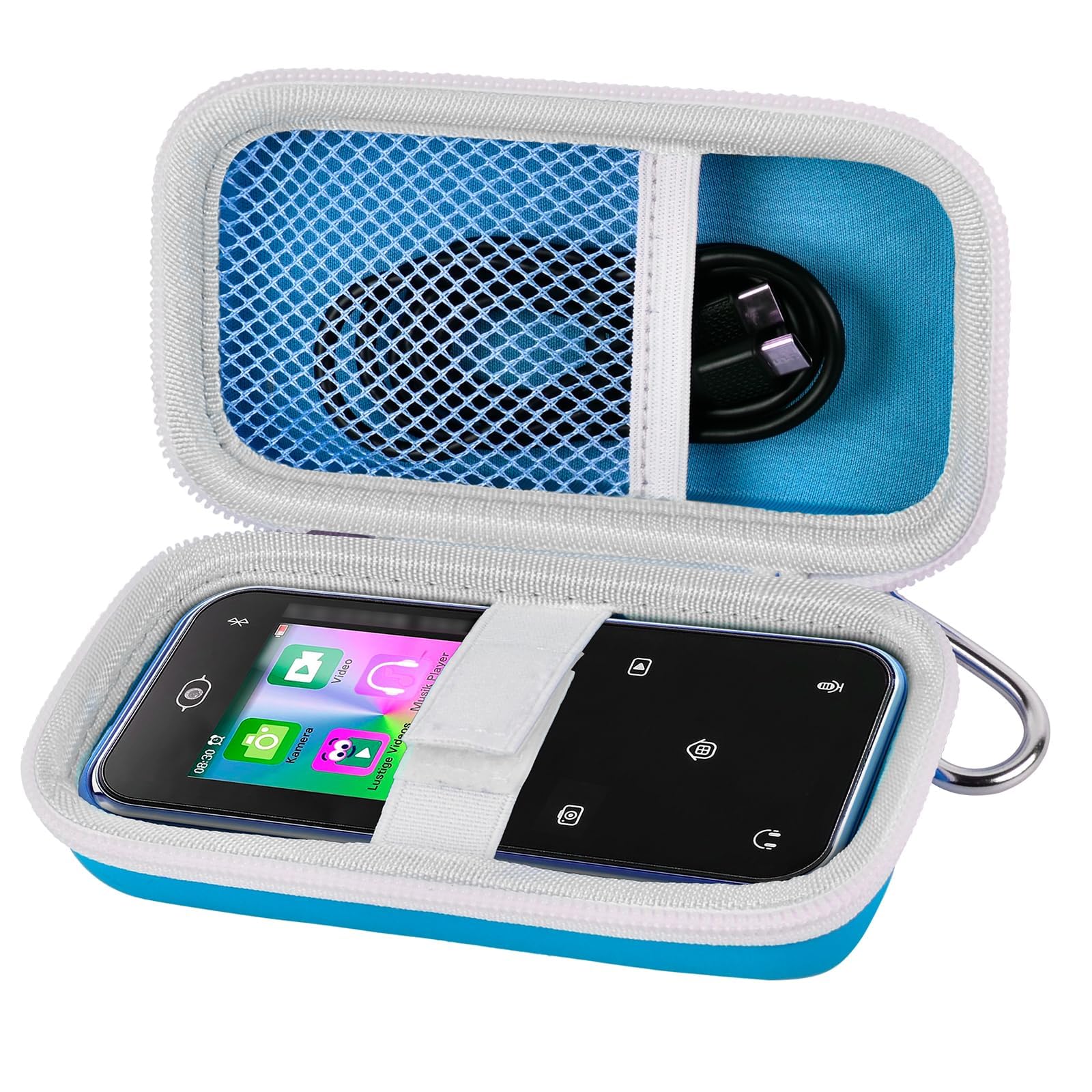 Case for VTech KidiZoom Snap Touch - Children's Touchscreen Smartphone, Storage Holder for Toy Digital Cameras MP3 Player/USB Cable - Box Only