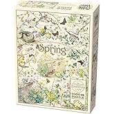 Cobble Hill 1000 Piece Puzzle - Country Diary: Spring - Sample Poster Included