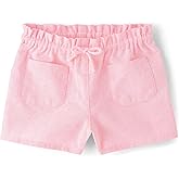 Gymboree Girls and Toddler Tie Front Linen Shorts