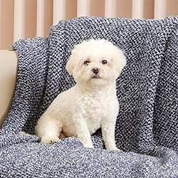 Snuggle Sac Heather Navy Throw Blanket for